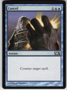 MTG Cancel M14 Core Set 2014 Blue Instant Counterspell - Picture 1 of 2