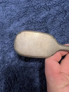 Sterling Silver Child's Hairbrush Monogramed 5 1/2" And Stamped 925 - Picture 1 of 9