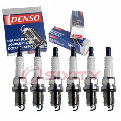 6 шт платиновых свечей зажигания Denso с длительным сроком службы для 1996 Mercedes-Benz E320 3,2 л ca - Изображение 1 из 4