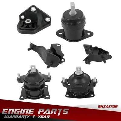 Engine Motor & Trans Mount Set For Honda Accord 2003 2004 2005 2006 2007 2.4L - Image 1 of 4