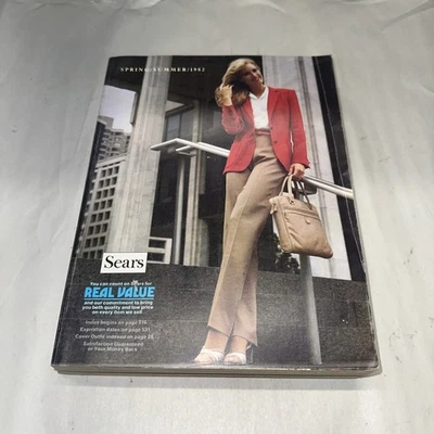 Sears Catalog Spring Summer 1982 Vintage Chicago Edition - Image 1 of 4