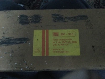 Fixed voltage psu 216-264v to 12dc 1amp - Image 1 of 2