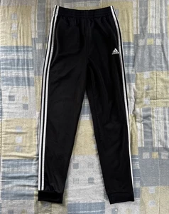 Adidas Black Stretch Pockets Athletic Workout Sweatpants Jogger Bundle Sz L/XL - Picture 1 of 18