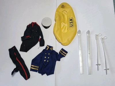 Lote de accesorios vintage MegoFighting Yank uniforme sombrero balsa Foto 1 de 4