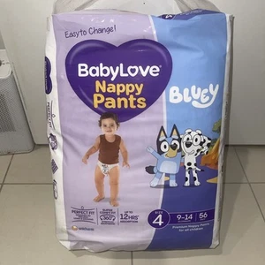 Babylove Nappy Pants Size 4 (9-14kg) 56 Pack - Picture 1 of 1