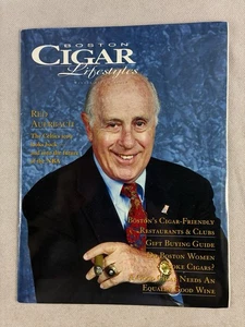 Boston Cigar Lifestyles Magazine, 1996, Red Auerbach - Imagen 1 de 6