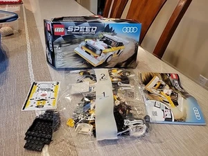 LEGO 76897 SPEED CHAMPIONS: 1985 Audi Sport quattro S1 Neu Versiegelt Beschädigt Box - Bild 1 von 7