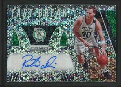 Dino Radja 2019-20 automático Panini Prizm Fast Break disco autógrafos Foto 1 de 2