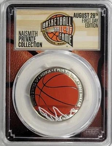 2020-S - Naismith Private Collection - 1st Colorized Half Dollar - PCGS PR70DCAM - Picture 1 of 2