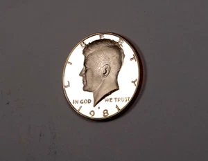 Medio dólar Kennedy 1981-S TY2 * DCÁMARA a prueba de gemas * Tipo 2 * XXH889 - Imagen 1 de 4