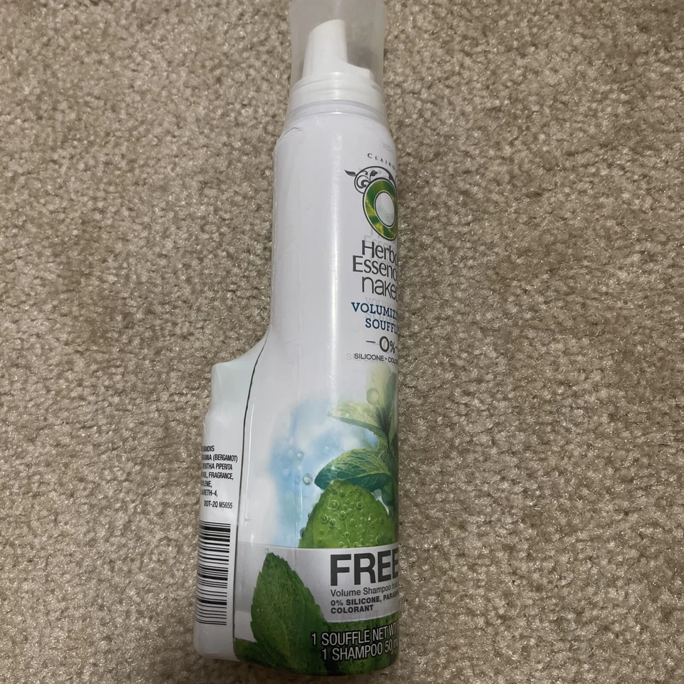 Souffle voluminizador Herbal Essences Naked - 6,8 oz con champú gratis 1,7 OZ Foto 1 de 4