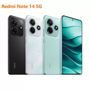 Xiaomi Redmi Note 14 5G Unlocked 12GB+256GB ,6.6" AMOLED, 50MP Camera,Dual SIM - Picture 1 of 11