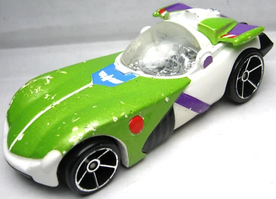 HOT WHEELS DISNEY PIXAR TOY STORY BUZZ LIGHTYEAR 1:64 DIECAST 3" CAR - NICE - Image 1 of 4