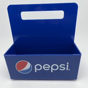 Pepsi Plastic Carrier Removable Handle 8 Inch Wide Branded Table Center Piece
