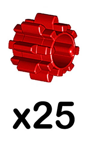 25 LEGO Gears - 8 tooth - Dual Face without Friction  (technic,car,engine,truck) - Image 1 of 1