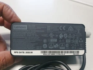 Lot of 3 Lenovo 45W 2.25A USB-C Type-C AC Power Adapter Charger Bulk Wholesale - Picture 1 of 6