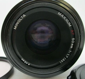 SONY 50MM F/1.7 AF MINOLTA PRIME LENS A Mount DSLR A99 A77 A68 A58 A57 WORKING - Picture 1 of 3