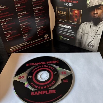 Strange Music - Independent Powerhouse Sampler - Tech N9ne Rittz Mayday Ces Cru - Imagem 1 de 4