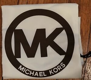 Michael Kors White Knapsack Pull String Bag!!!!