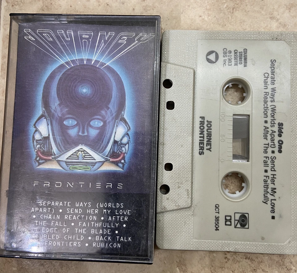 Nice Vintage 1983 JOURNEY Frontiers Rock Stereo Cassette Tape Rare - Image 1 of 4