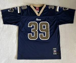 Steven Jackson St Louis Rams Reebok Blue NFL Jersey Youth Boys Large L (14-16) - Picture 1 of 19