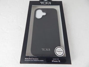 Tumi Original beschichtete Canvas Co-Mold Hülle für iPhone 16 schwarz neu - Bild 1 von 8