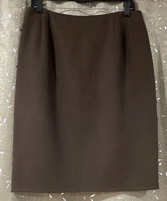 Vintage Geoffrey Beene  Wool Skirt SZ 12 - Image 1 of 4