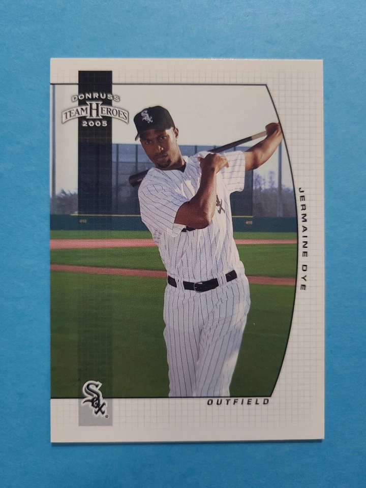 JERMAINE DYE 2005 DONRUSS TEAM HEROES 棒球卡 # 414 G1489 — 第 1/1 张图片
