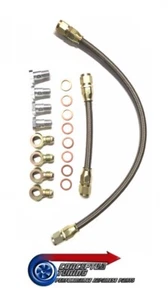 Linee di alimentazione e ritorno acqua turbo intrecciate - per S13 Nissan 200SX CA18DET - Foto 1 di 1