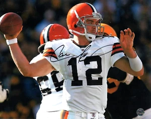 Colt McCoy Cleveland Browns - Texas Autograph Signed 8x10 Photo - Hologram COA - Picture 1 of 2