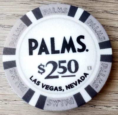 $2.50 Las Vegas Palms Casino Chip - Uncirculated - Image 1 of 2