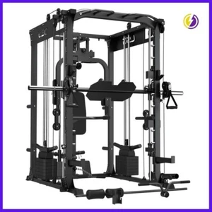 LSG GRK200 10-in-1 Home Gym Station Power Rack Smith Machine and Cable Crossover - Picture 1 of 4