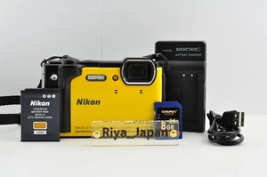 Nikon COOLPIX W300 16.0MP Digital Camera Yellow From Japan - Picture 1 of 12