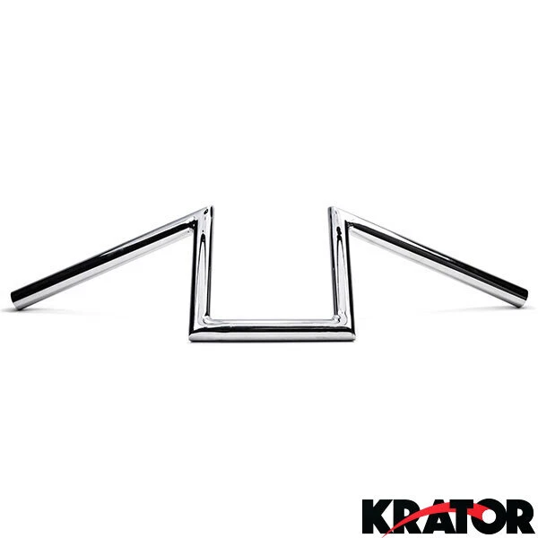 Manillar de repuesto Z Barras cromadas de 1 pulgada Zee para Suzuki Savage LS 650 Foto 1 de 4