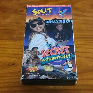 Split Loss And Found VHS Movie VCR Video Tape Used Secret Adventures - Picture 1 of 6