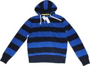 Ralph Lauren Hoodie NEUW. Gr.XS Kapuzenpulli Blau-gestreift 145 € - Bild 1 von 3