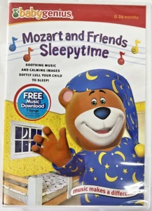 2004 Baby Genius - Mozart and Friends Sleepytime DVD Brand New Sealed in Package - Picture 1 of 3