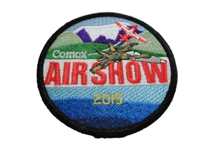 Aufnäher  der   Comox  Air show 2015  ca 7,5 cm - Picture 1 of 1