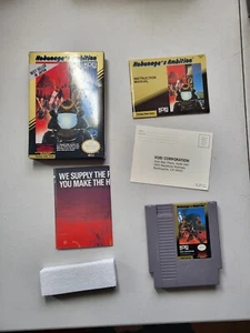 NOBUNAGA'S AMBITION Nintendo NES Completo En Caja con Póster Mapa Manual Registro - Imagen 1 de 16