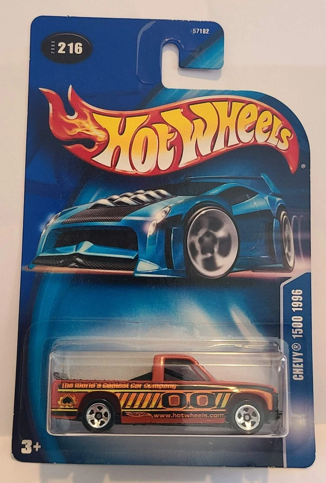 Tarjeta Hot Wheels Chevy 1500 1996 # 2003-210 Foto 1 de 1