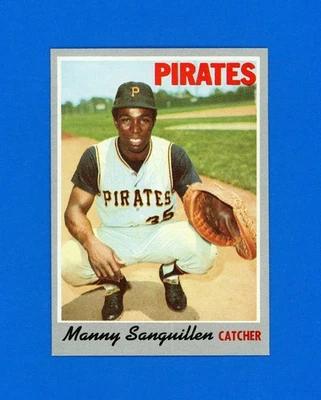 1970 Topps Baseball # 188 Manny Sanguillen  NM to NM-MT *UltraBC.eStore* - Image 1 of 2