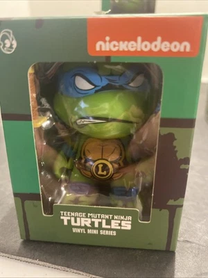 Teenage Mutant Ninja Turtles, LEONARDO 3”, Kidrobot Vinilo Mini Series, Nuevo en Caja Nuevo Foto 1 de 4