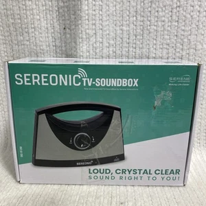 Caja de sonido de TV inalámbrica portátil Serene Innovations Sereonic difícil de escuchar BT-200 - Imagen 1 de 4