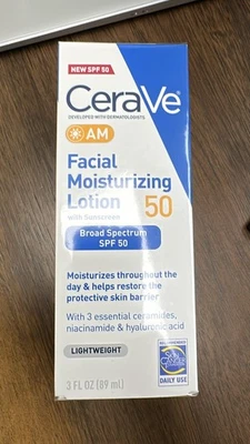 AeraVe AM Fascial Moisturizing lotion SPF 50 - Image 1 of 2