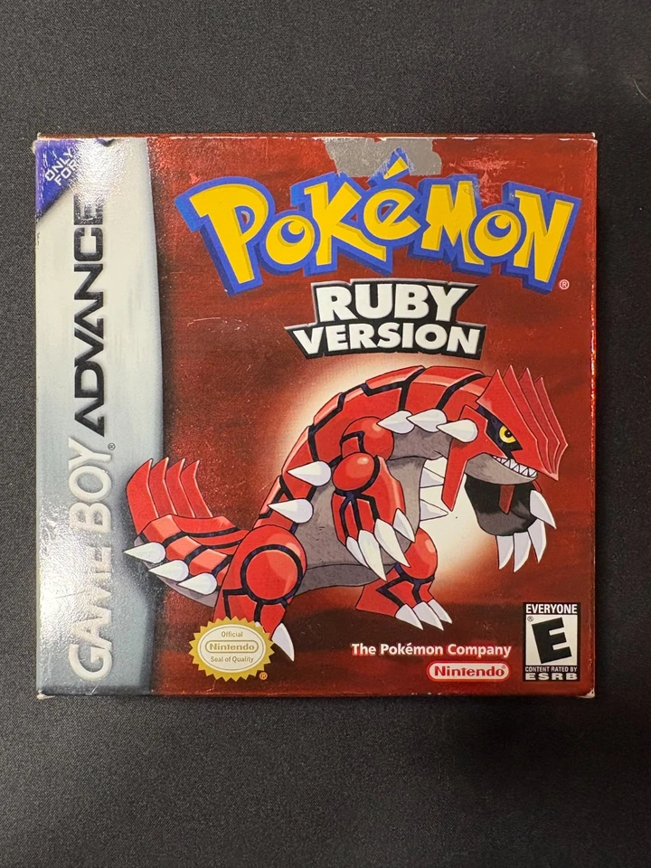 Pokemon Ruby Version Nintendo Gameboy Advance GBA CIB - Image 1 of 3