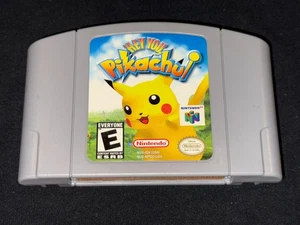 Hey You Pikachu (Nintendo 64, 1999) Limpio/Probado/Auténtico - N64 - Imagen 1 de 4
