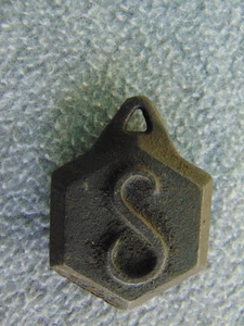 OLD ANTIQUE SESSIONS MANTLE SHELF CLOCK PENDULUM PARTS - Picture 1 of 3