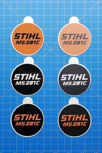 Vinyl Aufkleber für Stihl MS 291C Recoil Badge "Full Overlay" - Bild 1 von 9