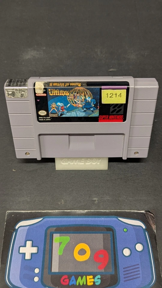 Ultima: Runes of Virtue II (Super Nintendo Entertainment System, 1994) SNES - Imagem 1 de 1