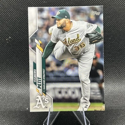 2020 Topps Update #U-84 Yusmeiro Petit Oakland Athletics - Image 1 of 2
